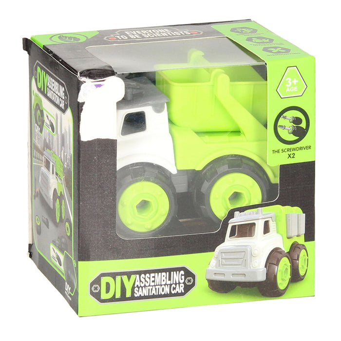 Camion inclinable avec roues à vis