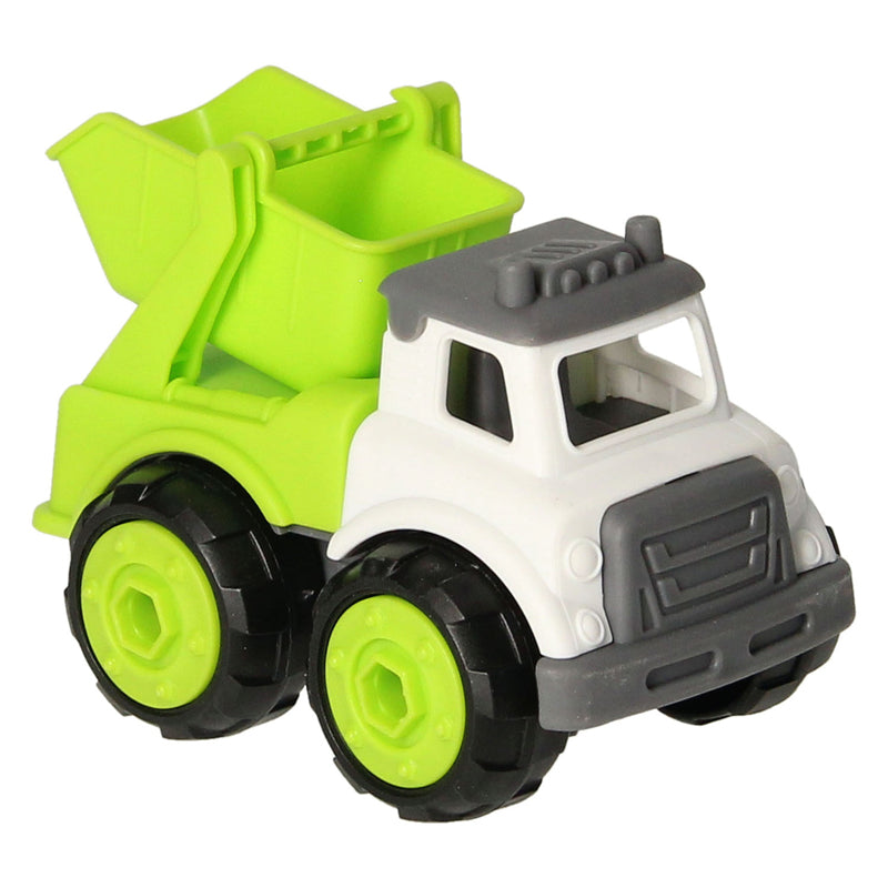 Camion inclinable avec roues à vis