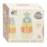 Toddler Stack Tower Ster Pastel, 5dlg. - afbeelding 2