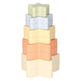 Toddler Stack Tower Ster Pastel, 5dlg. - afbeelding 1