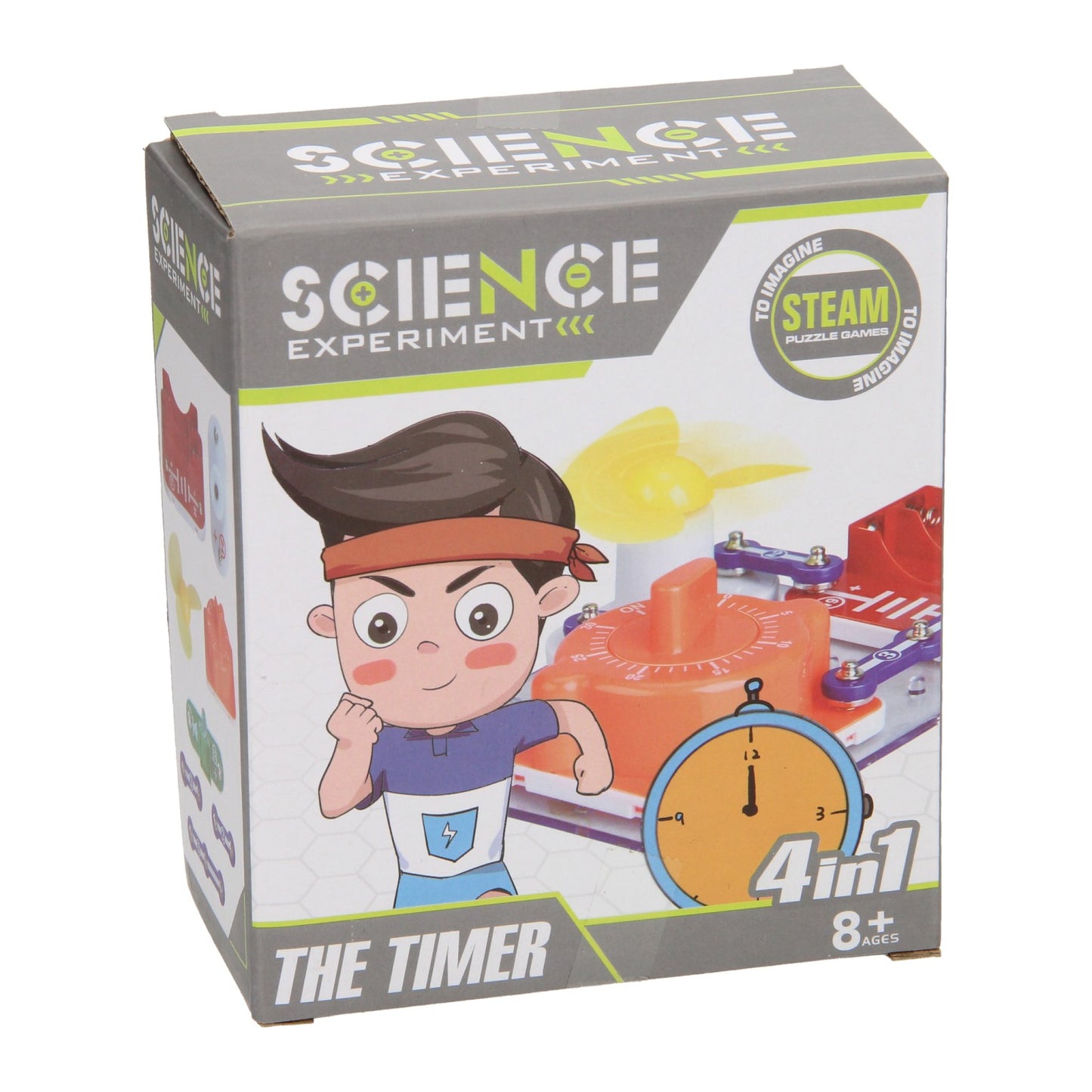 Expérience scientifique De Timer et Zaklamp 2in1