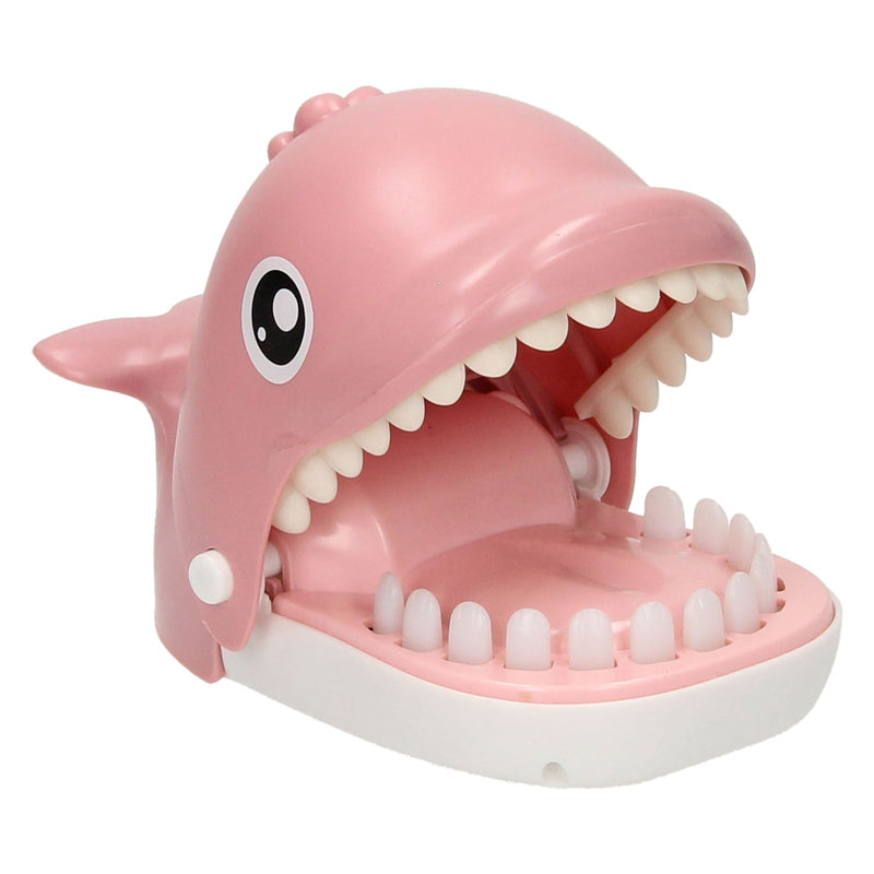 Jeu rose de baleine mordante