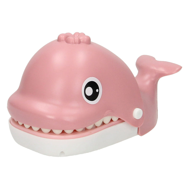 Jeu rose de baleine mordante
