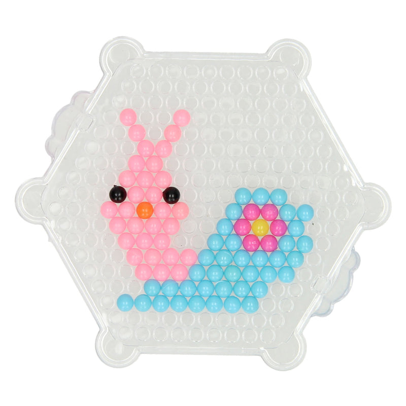 Ensemble d'art pixel nature de perles d'eau magiques