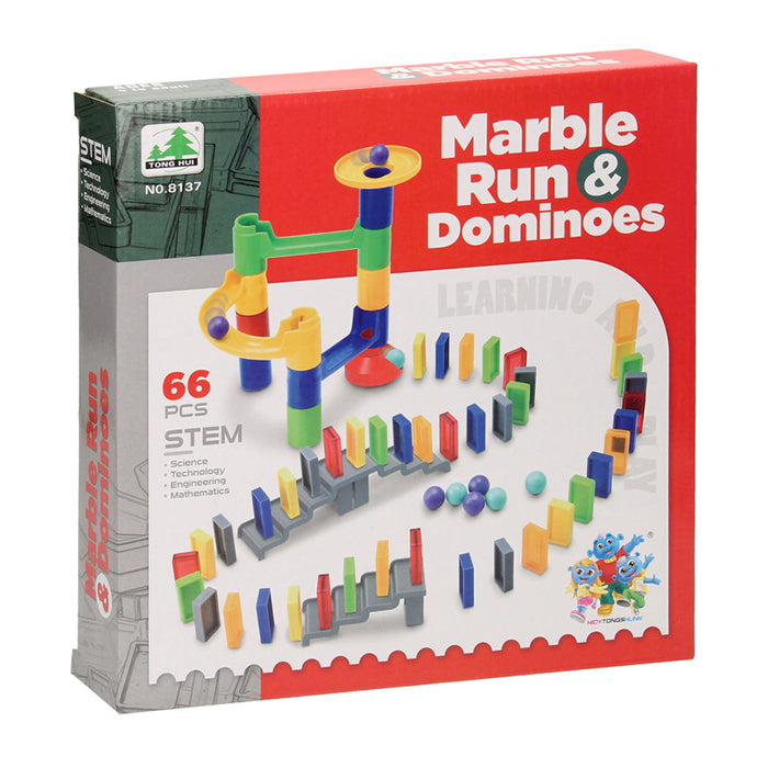 Piste en marbre avec Domino, 66dlg.
