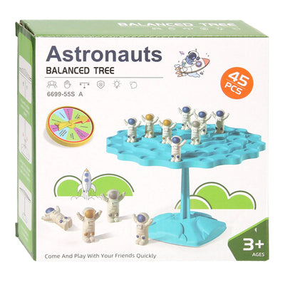 Les astronautes du jeu d'équilibre