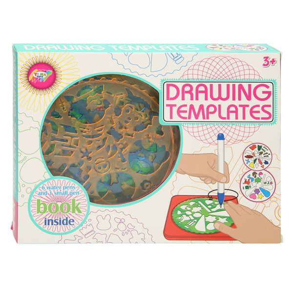 Set de dessin en spirale, 15 pcs.