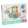Set de dessin en spirale, 15 pcs.