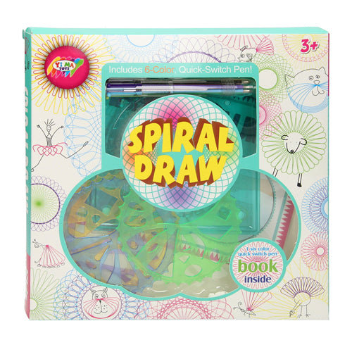 Set de dessin en spirale, 7 pcs.