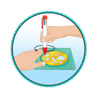 Set de dessin en spirale, 7 pcs.