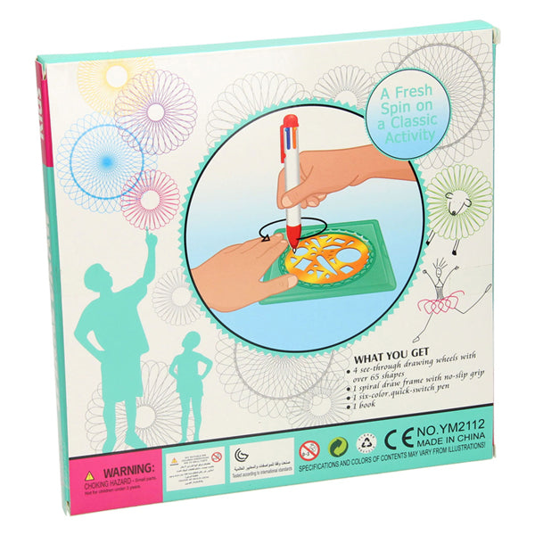 Set de dessin en spirale, 7 pcs.