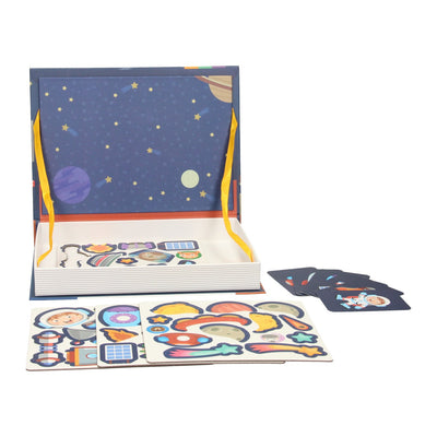 Livre magnétique - voyage dans l'espace, 50 parties.