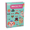 Livre de rangement magnétique - visages fous, 55 pcs.