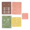 Kit de construction 3D en bois Lily - 71 pièces.