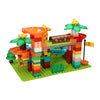 Blocs de construction piste de balle musicale jungle - 109 pcs.