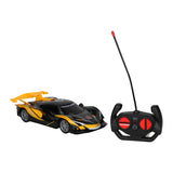 Voiture de course jaune RC - afbeelding 1