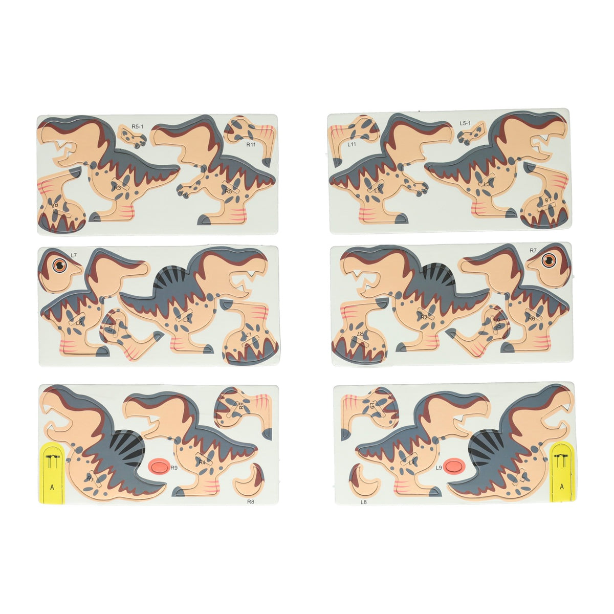 Puzzle modèle 3D DIY - dinosaure