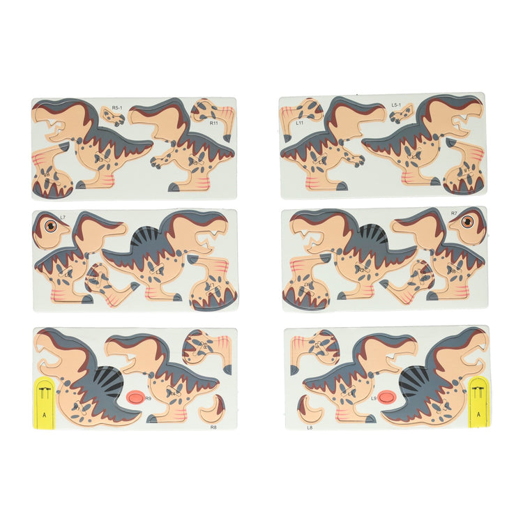 Puzzle modèle 3D DIY - dinosaure