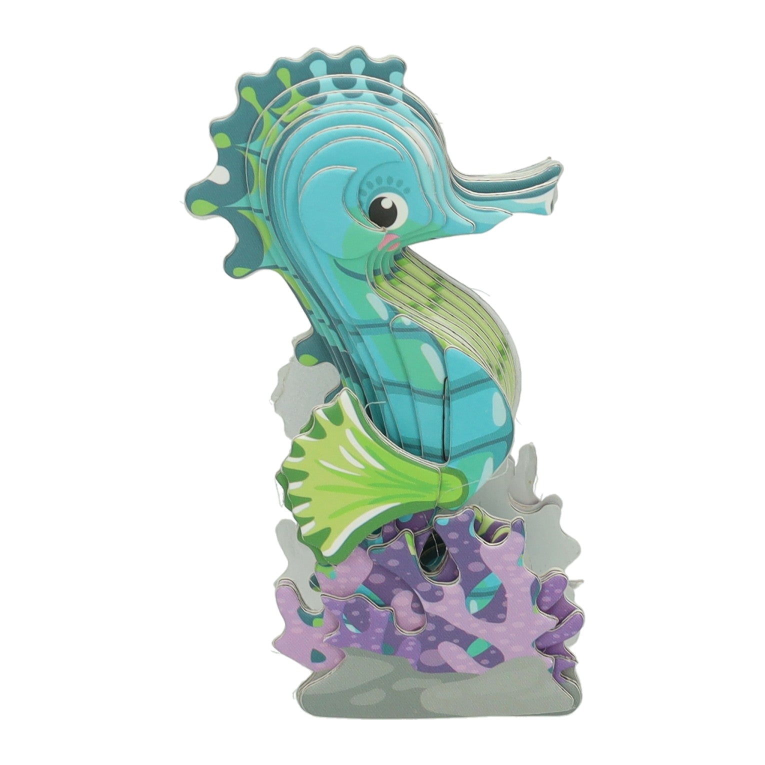 Puzzle modèle 3D DIY - hippocampe