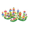 Jeu de construction fleurs - 123 pièces.