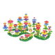 Jeu de construction fleurs - 123 pièces.