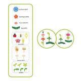 Jeu de construction fleurs - 123 pièces. - afbeelding 2