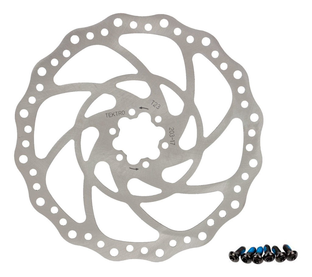 Tektro anp remd tekt disque tr203 lw flux d'air m 6xt25 zi