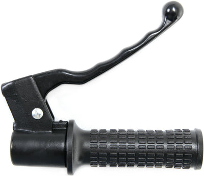 Poignée d'accélérateur Domino complète, avec levier en métal, poignées d'accélérateur noires alu sw 1-pull, levier de frein