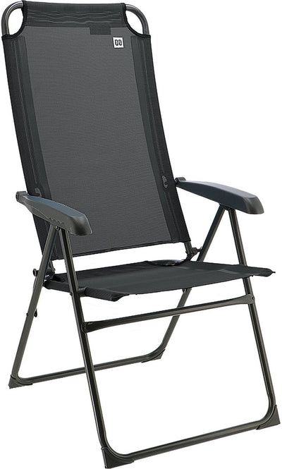 Fauteuil de camping Travellife Como - pliable de manière compacte - dossier réglable sur 6 positions - résistant à l'eau et aux UV