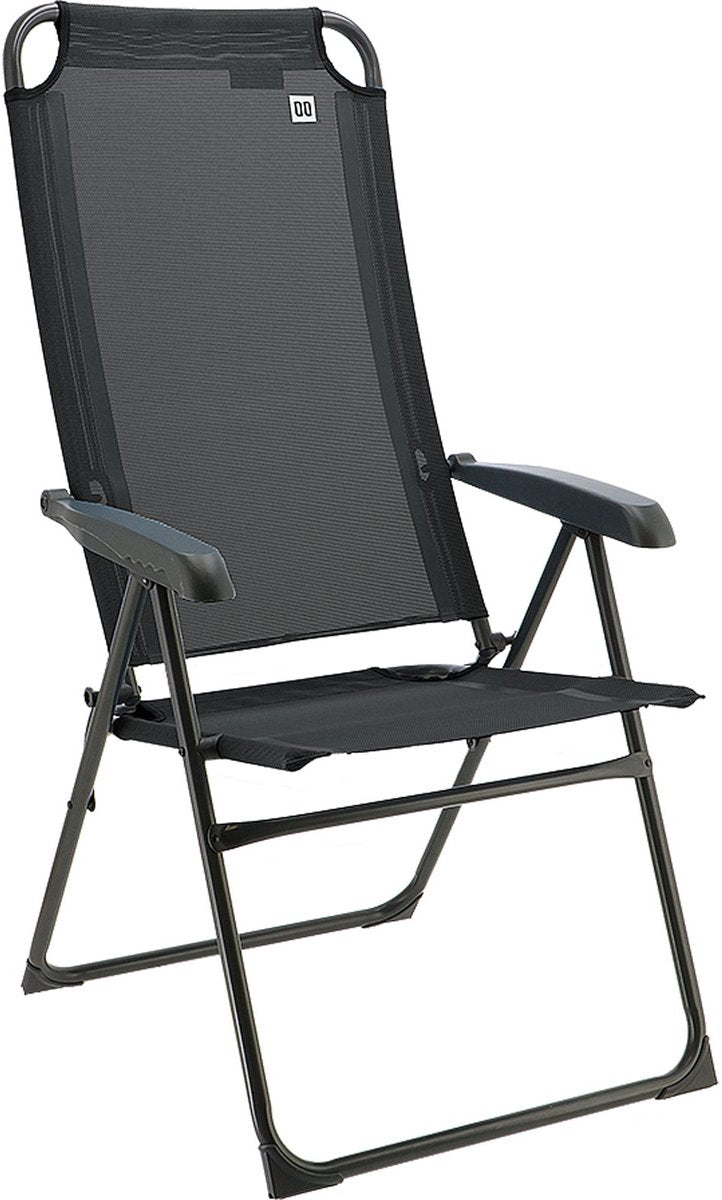 Fauteuil de camping Travellife Como - pliable de manière compacte - dossier réglable sur 6 positions - résistant à l'eau et aux UV