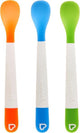 Cuillères Munchkin - cuillères souples avec pointe souple - 3 pièces - couverts enfant - cuillères enfant - bec souple - couverts bébé - par 3 pièces - à partir de 4 mois