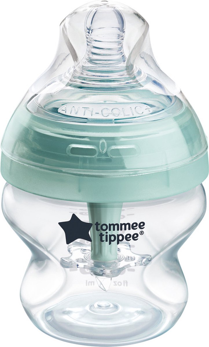 Biberon anti-colique avancé Tommee tippee - lot de 1 biberon 150 ml - faible débit 0m+