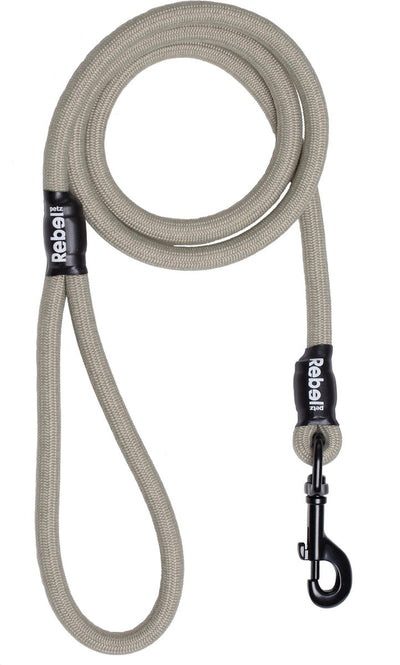 Laisse pour chien Rebel petz - taupe - l - 12mm x 140cm