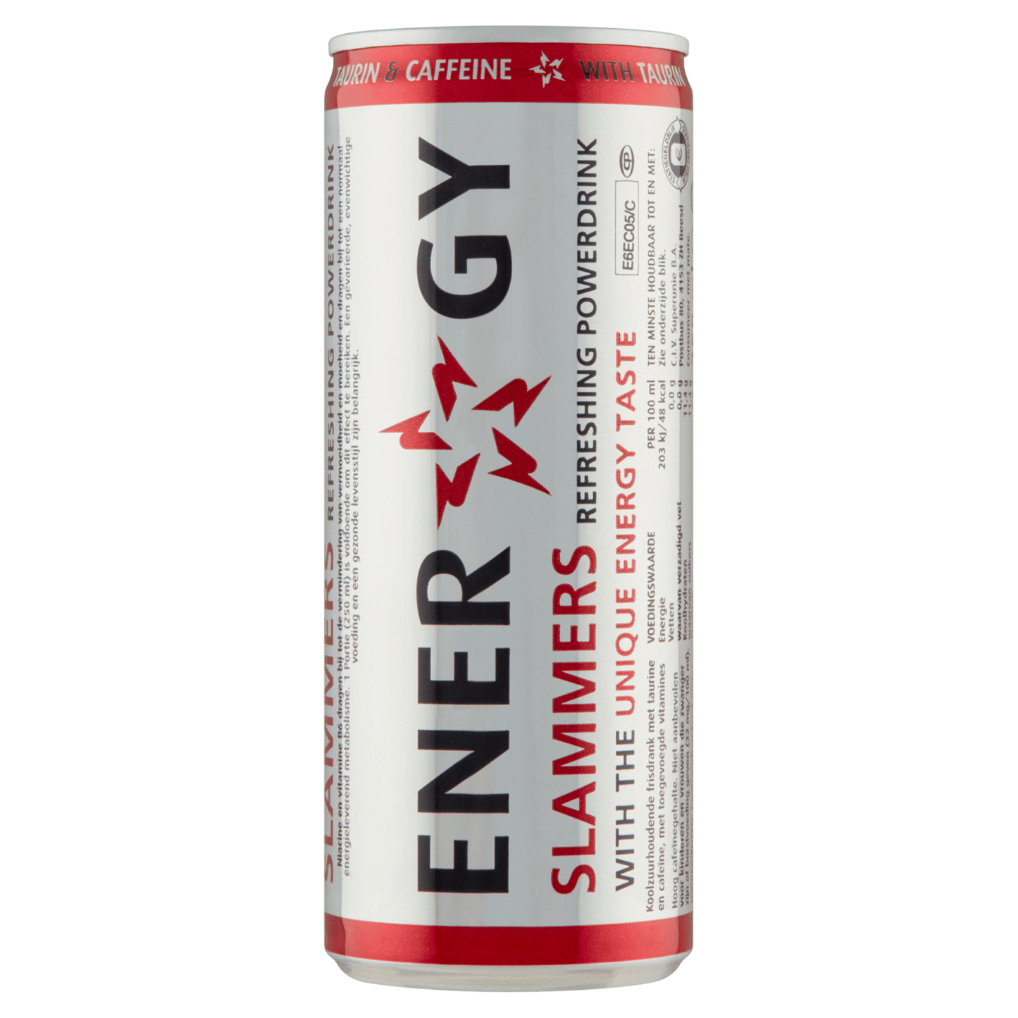 Boisson énergisante Slammers (24x 25cl)