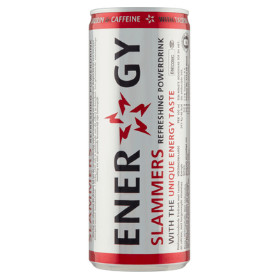 Boisson énergisante Slammers (24x 25cl)