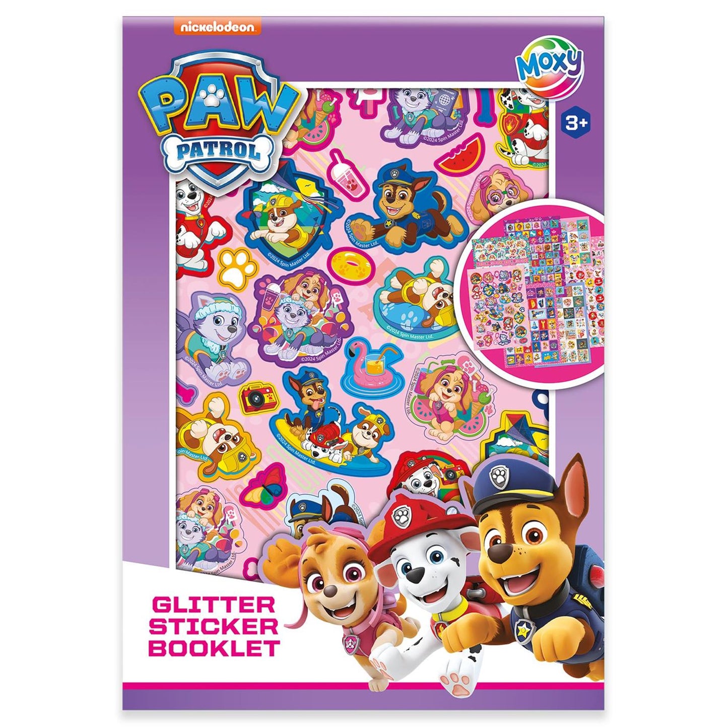 Creative Craft Group Glitter Stickerbook A5 Paw Patrol