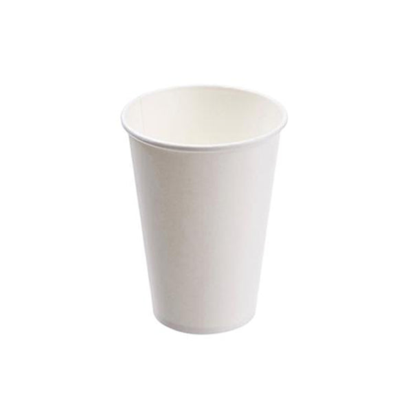 Tasse à café blanche 10gr revêtement pe (2500x 180cc)