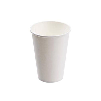Tasse à café blanche 10gr revêtement pe (2500x 180cc)