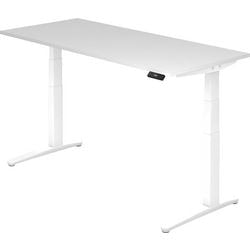 Bureau assis-debout Bach Hammerer vxbhm19 w ww blanc 1800 mm x 800 mm x 720 mm