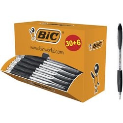 Stylo à bille bic classic 920287 1,0 mm noir 36 pièces
