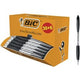 Stylo à bille bic classic 920287 1,0 mm noir 36 pièces