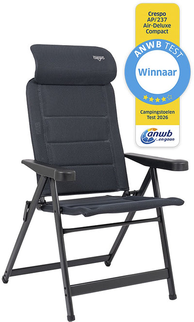 Crespo - fauteuil inclinable - m - ap 237 - air-deluxe - compact - gris