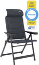 Crespo - fauteuil inclinable - m - ap 237 - air-deluxe - compact - gris
