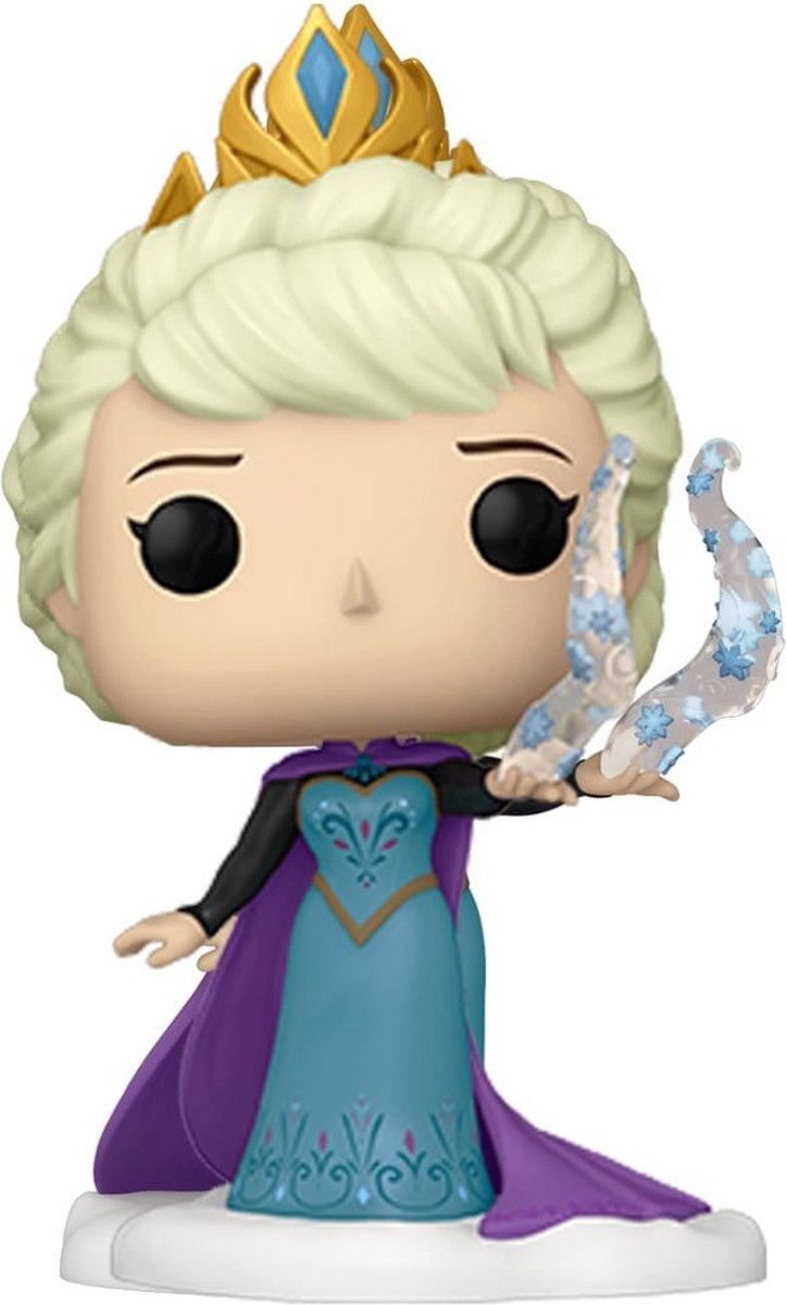 Figurine de collection Funko La Reine des Neiges Disney Ultimate Princess Pop ! elsa 9 cm multicolore