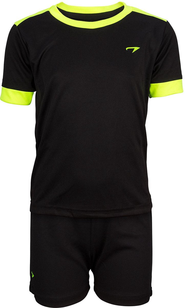 Avento ensemble de sport madrid - junior - noir jaune fluo - 152