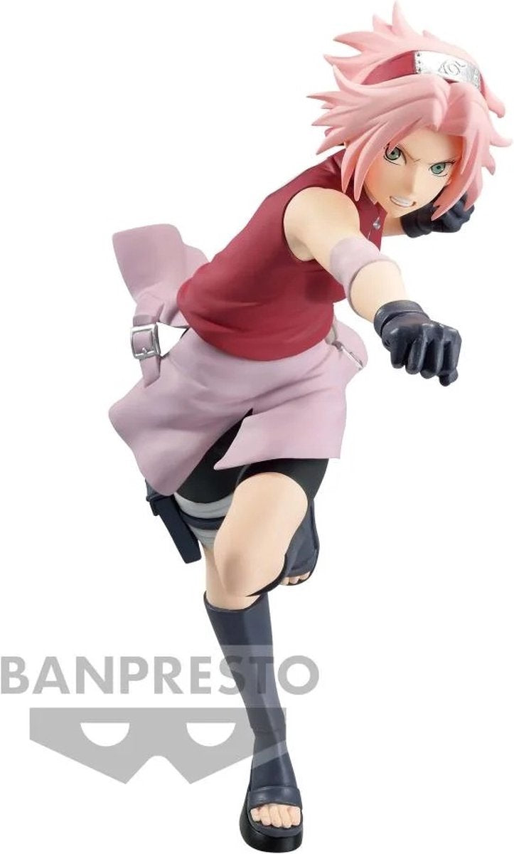 Banpresto co., ltd. Naruto Shippuden - Vibration Stars A : Figurine Haruno Sakura 16cm