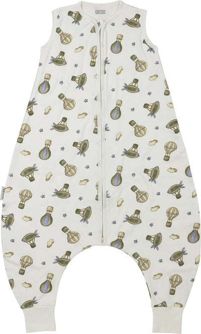 Meyco bébé ballons à air bébé été sommeil salopette pull - multicolore - 80 cm - 0,5 tog