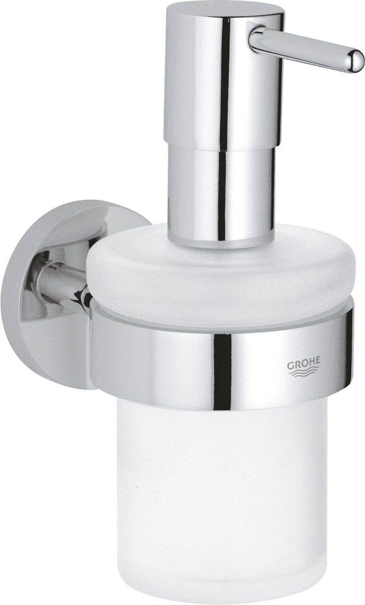 Distributeur de savon Grohe start - 160 ml - avec support - montage mural - chrome
