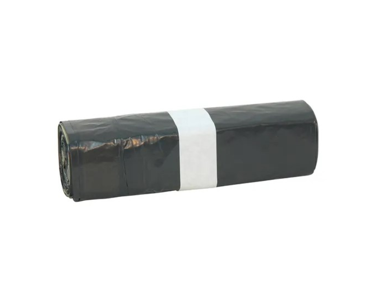 Euro products sac poubelle 45 5x45cm noir avec cordon T25 (500 pièces)