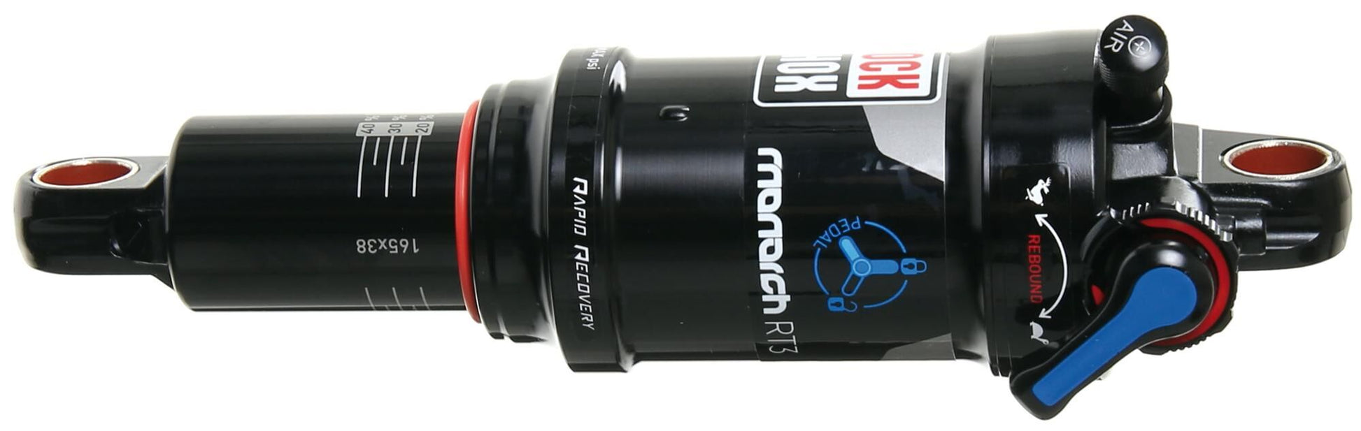 Rockshox amorçage arrière rocksh.Monarch RT3 165 x 38 mm Tune Mid
